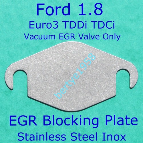 Egr valve blank plate - valve,