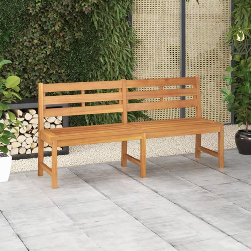 180cm solid teak garden bench - solid,