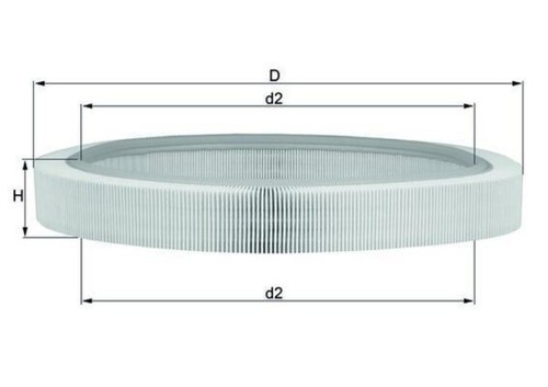 Air filter mahle fits mercedes - air,