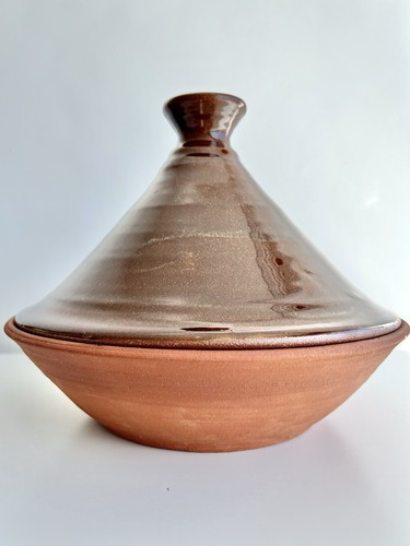 Terracotta tagine handmade - terracotta,