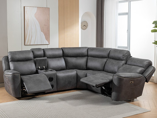 Hugo electric recliner corner - recliner,