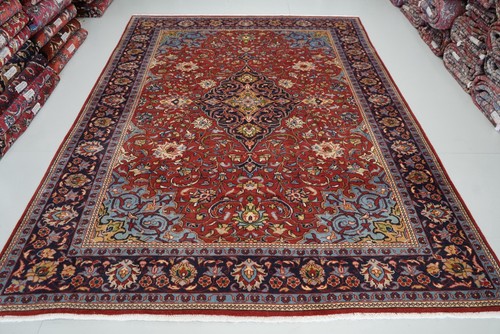 Large handmade wool rug red - large,