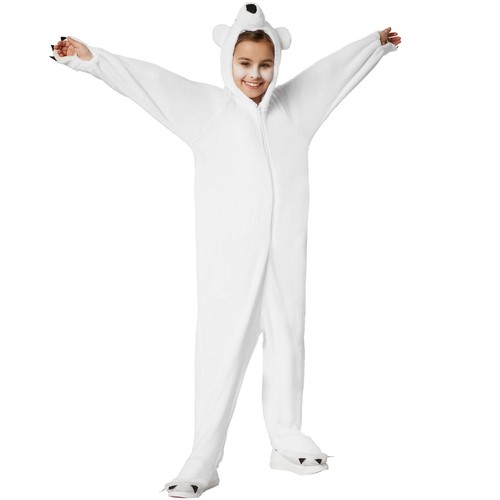 Kids polar bear costume - polar,