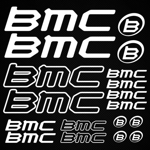 Bmc road bike decals - road,