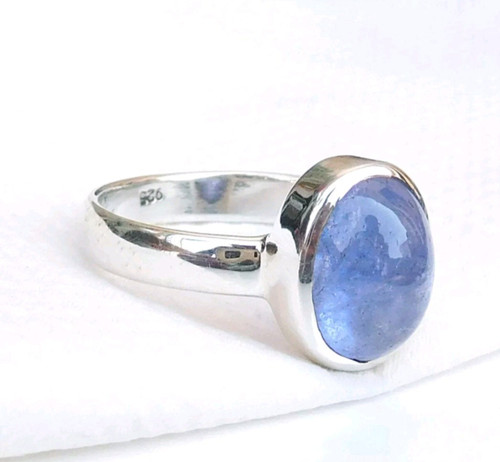 Tanzanite gemstone ring - gemstone, 925