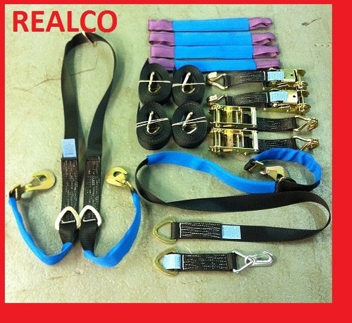 Black recovery ratchet - black, strap