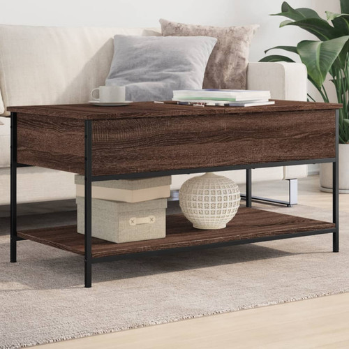 Coffee table brown oak - table,