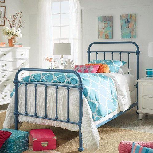 Twin size iron bed - twin,