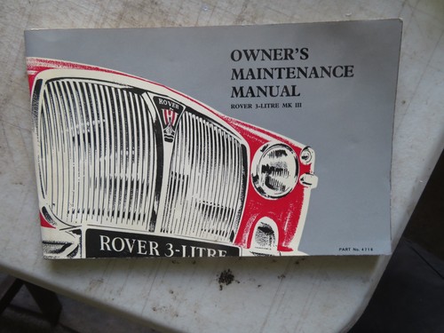 Rover litre mk3 drivers - rover,