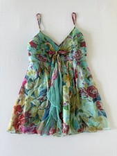 Rene Derhy Multicoloured Floral Cami Top M