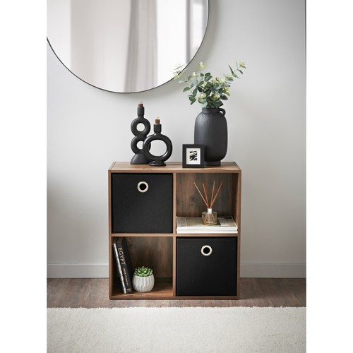 Cube baskets wooden - cube,, 2