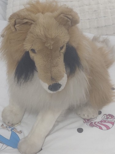 Border collie stuffed animal - border,