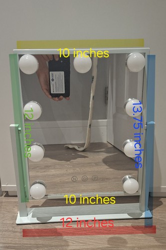 Led hollywood tabletop - led,