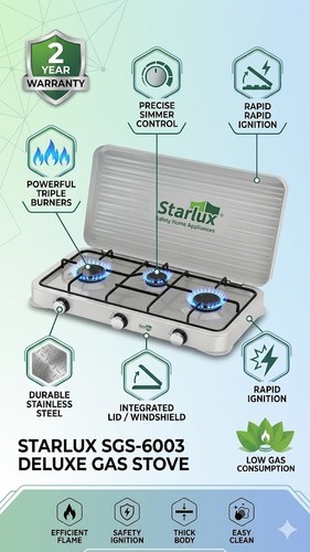 Starlux sgs 6003 burner - starlux, sgs-6003