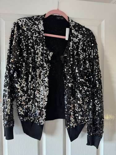 Topshop sequin cardigan - sequin, /