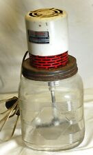 Sears Roebuck Farm Master Electric Butter Churn Glass Container Working