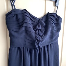 NEW Debut DRESS 14 Navy Blue