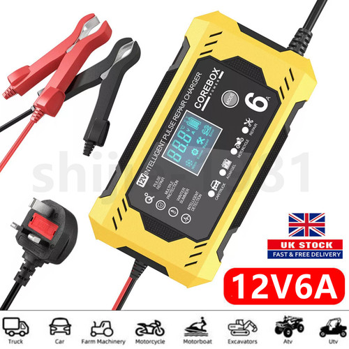 Automatic car battery charger - battery,