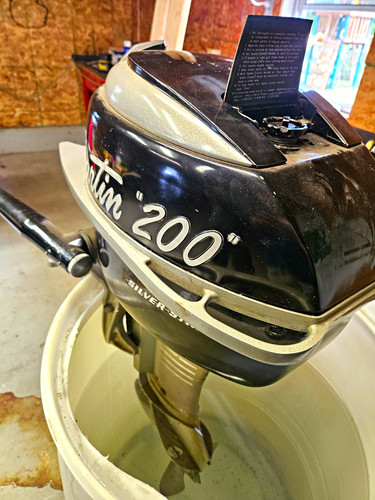 1950 martin outboard - 1950's,