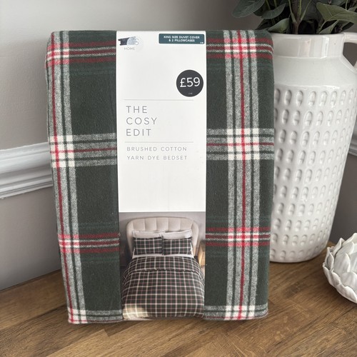 Home green plaid - green,