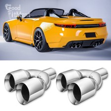 Dual Exhaust Tip 2.5" In 3.5"