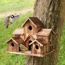 Hanging Wooden Bird House