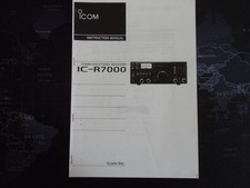 ICOM R7000 (INSTRUCTION MANUAL