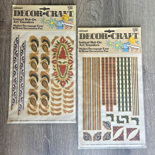 Vintage letraset 1974 rub - letraset, rub‑on