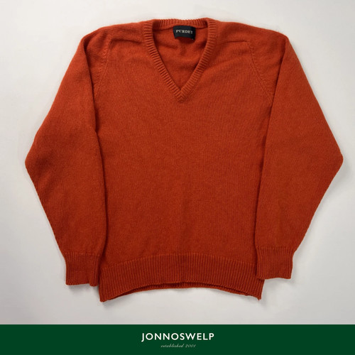 Purdey neck jumper orange - purdey,