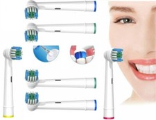 Replacement Toothbrush Brush Heads Compatible with Oral B 4, 8, 16 Heads Packs