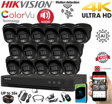 HIKVISION 8MP 4K ColorVu CCTV