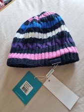 Green Lamb Cable Knit Beanie, New With Tags
