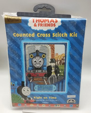 Cross Stitch Kit Thomas Tank Engine Right On Time K4053 Made England Vtg