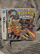 Pokemon Platinum Version Nintendo DS Genuine UK PAL Game Boxed With Manuals 