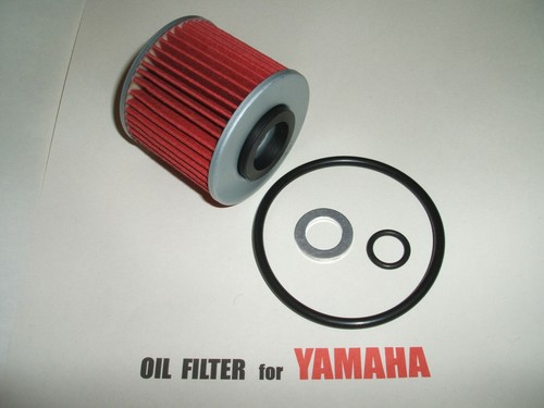 Yamaha oil filter - filter, o-ring