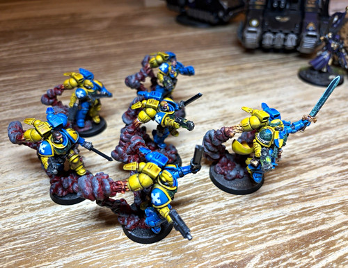 Large space marine cowled - marine, (cowled