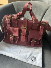 Mulberry Roxanne Handbag Small Leather Pink/Red Handbag