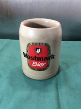 German Stoneware Beer Mug Stein Westmark Bier - 0.5 l - Vintage
