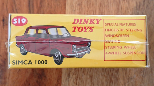 Norev dinky toys 519 - toys, simca