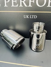 2 STAINLESS STEEL AKRAPOVIC