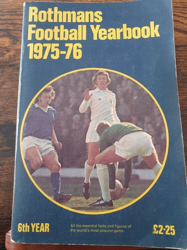 Rothmans football yearbook - rothmans,