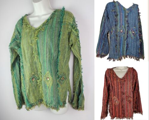 Handmade gypsy cotton striped - gypsy,