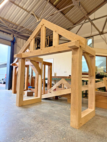 Display oak porch - oak, 2000mm