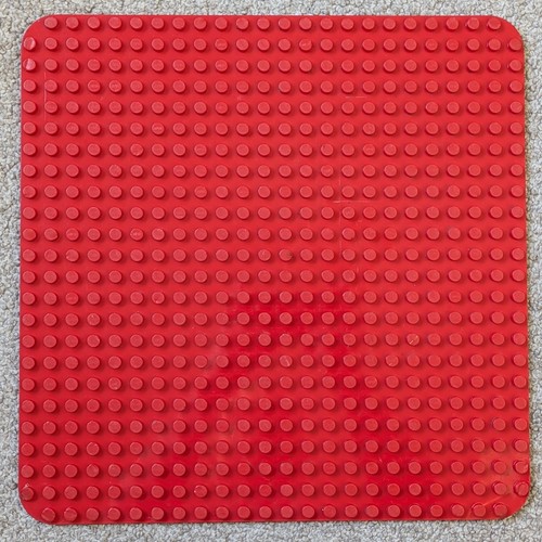 Lego duplo genuine large - lego, red