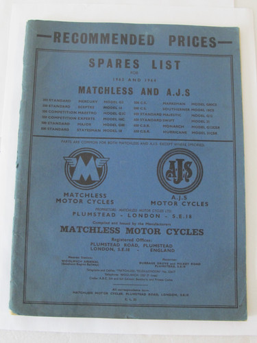 1963 1964 ajs matchless - ajs, &