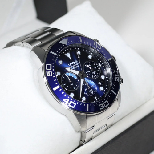 Lorus stainless steel blue - steel,