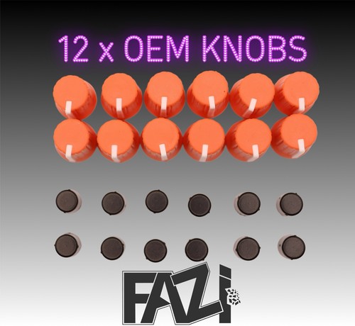 Orange oem knobs dj mxer - orange,