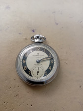 Lovely 1963 Ingersoll Triumph Pocket Watch Serviced new Crystal (437)