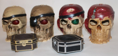 Mega bloks pyrates skull - skull, set