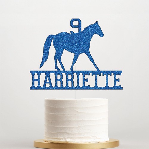 Personalised horse glitter - personalised,